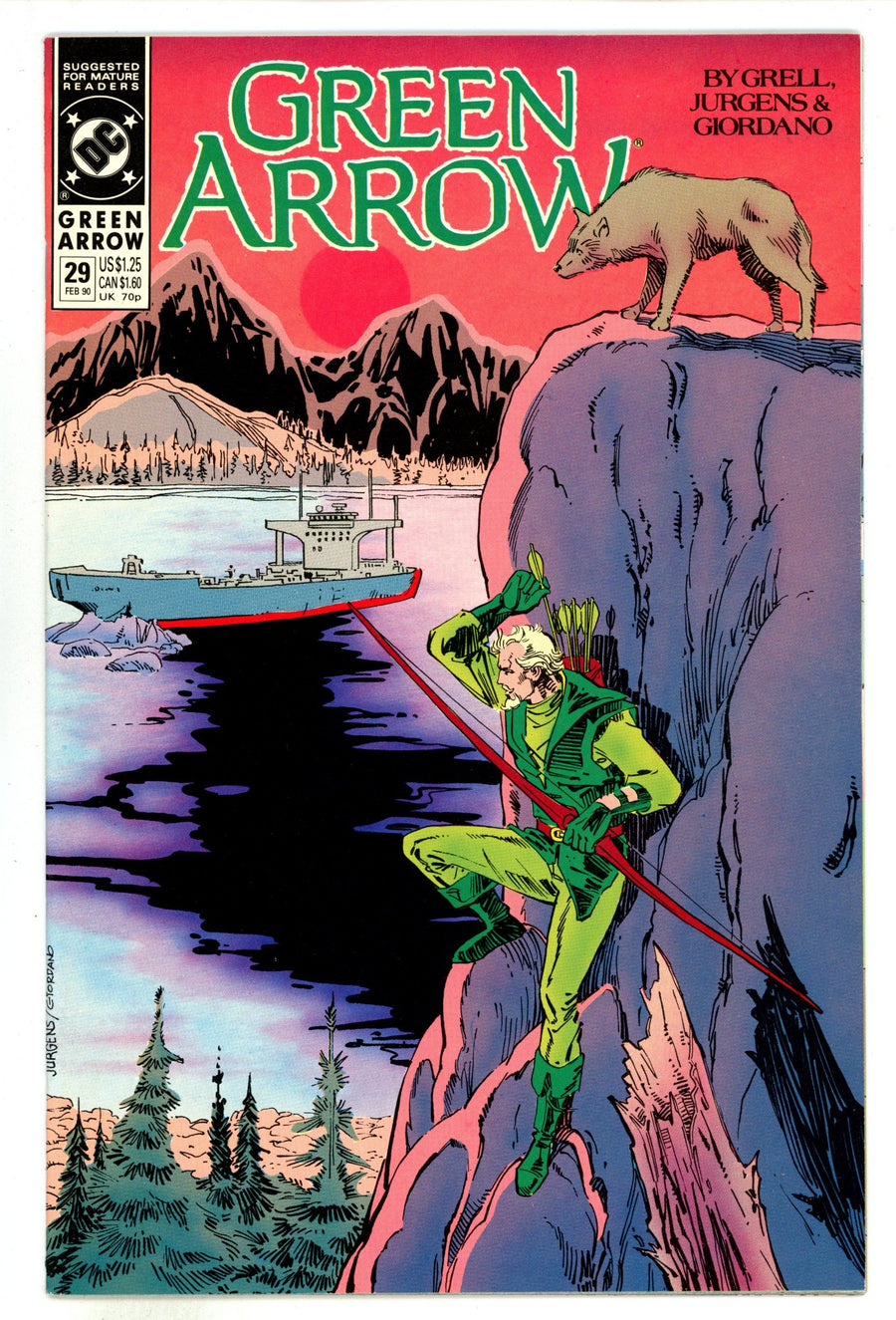 Green Arrow Vol 2 29 High Grade (1990) 
