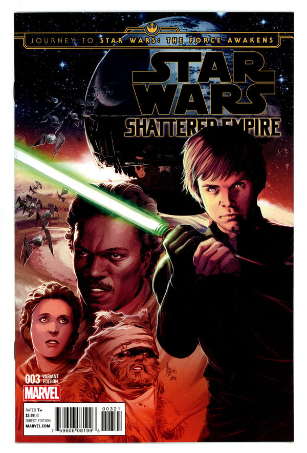 Journey to Star Wars: The Force Awakens - Shattered Empire 3 High Grade (2015) Deodato Incentive Variant
