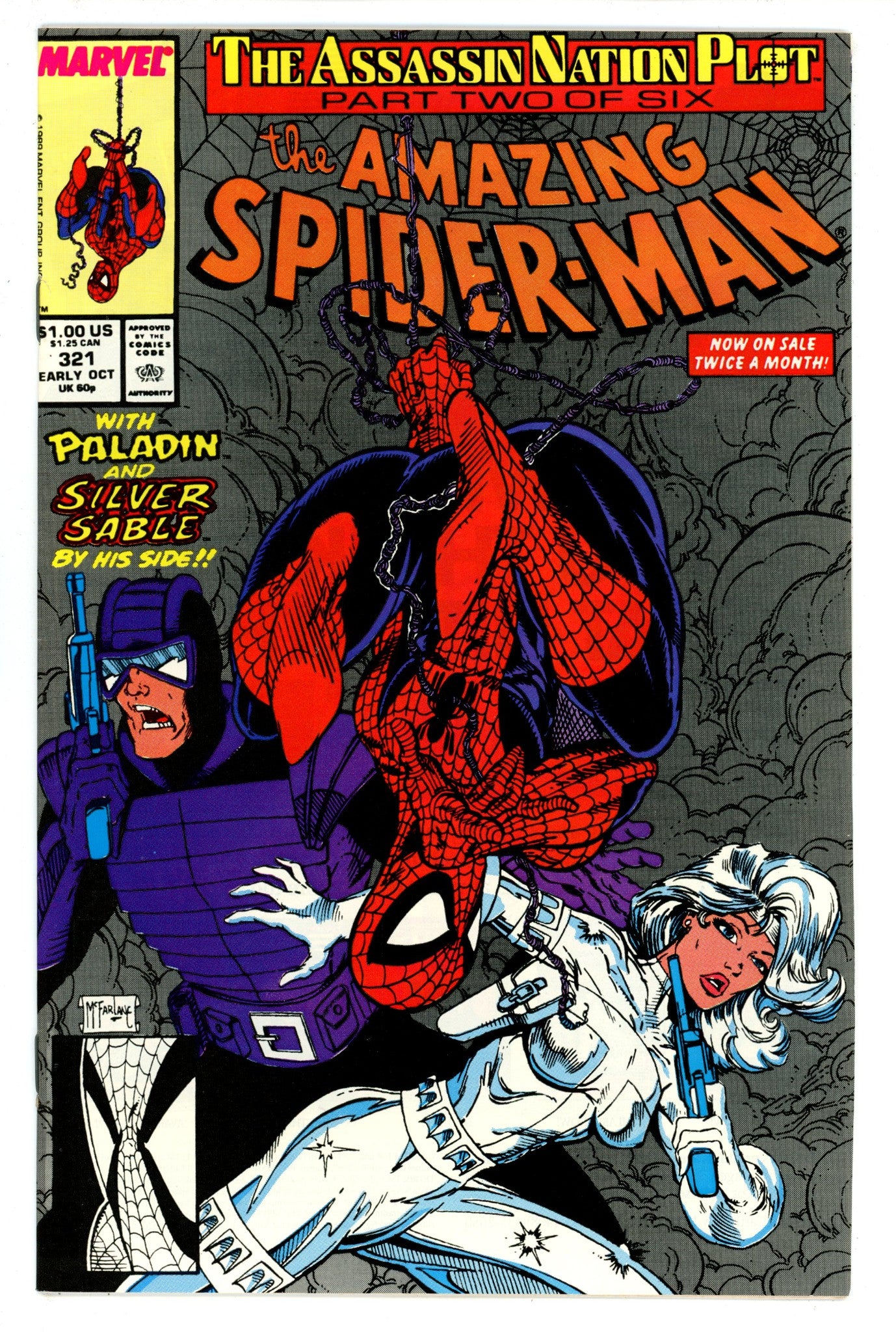 The Amazing Spider-Man Vol 1 321 VF (8.0) (1989) 