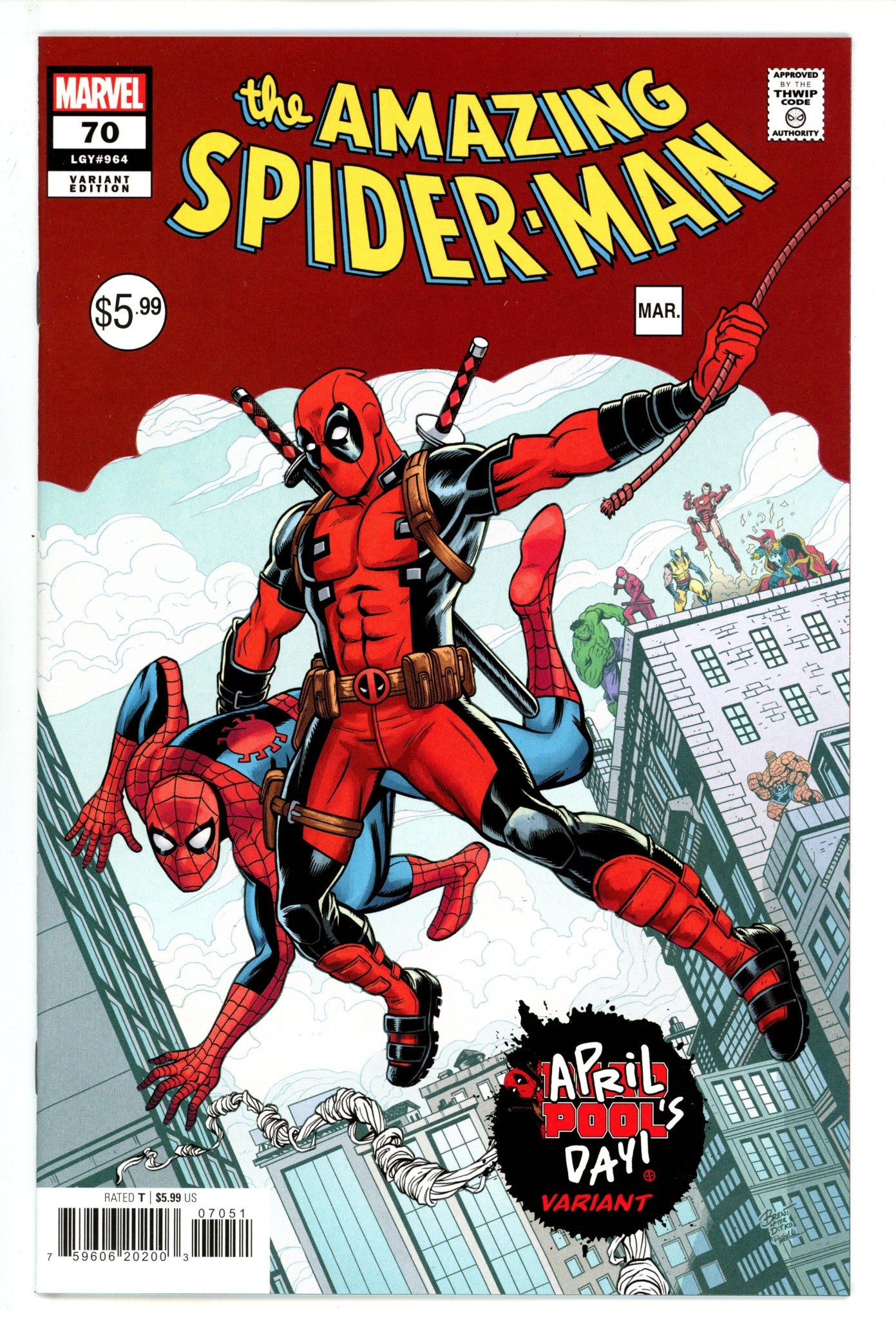 Amazing Spider-Man Vol 6 70 Schoonover Variant (2025)