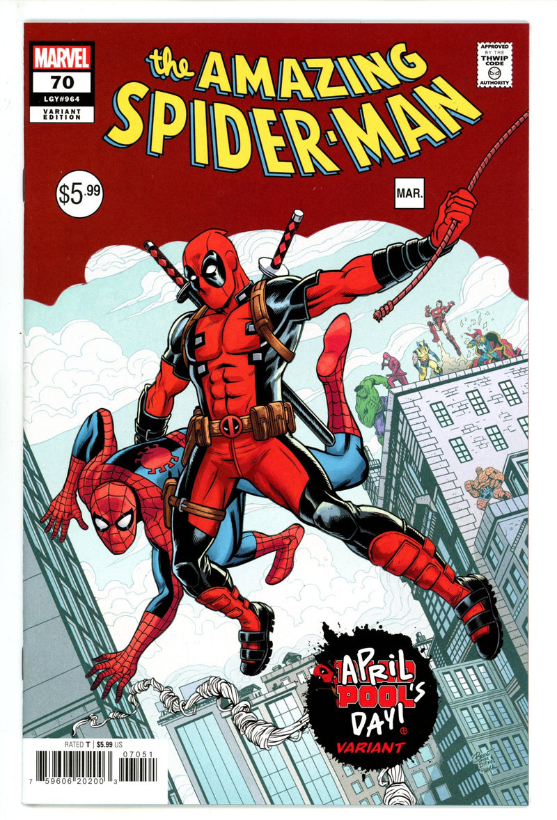 Amazing Spider-Man Vol 6 70 Schoonover Variant (2025)