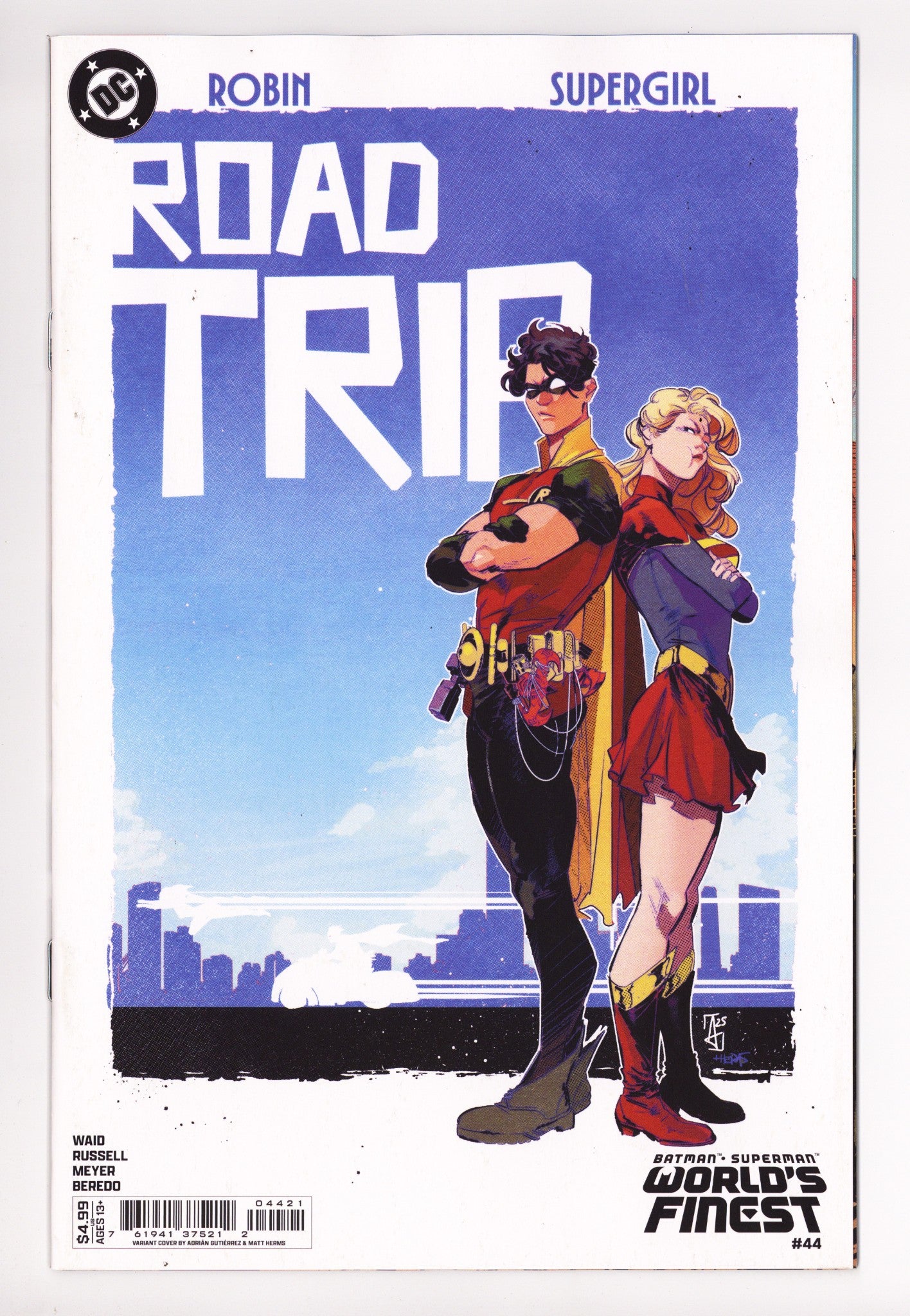 Batman Superman Worlds Finest  44 Gutiérrez  Variant   (2025)