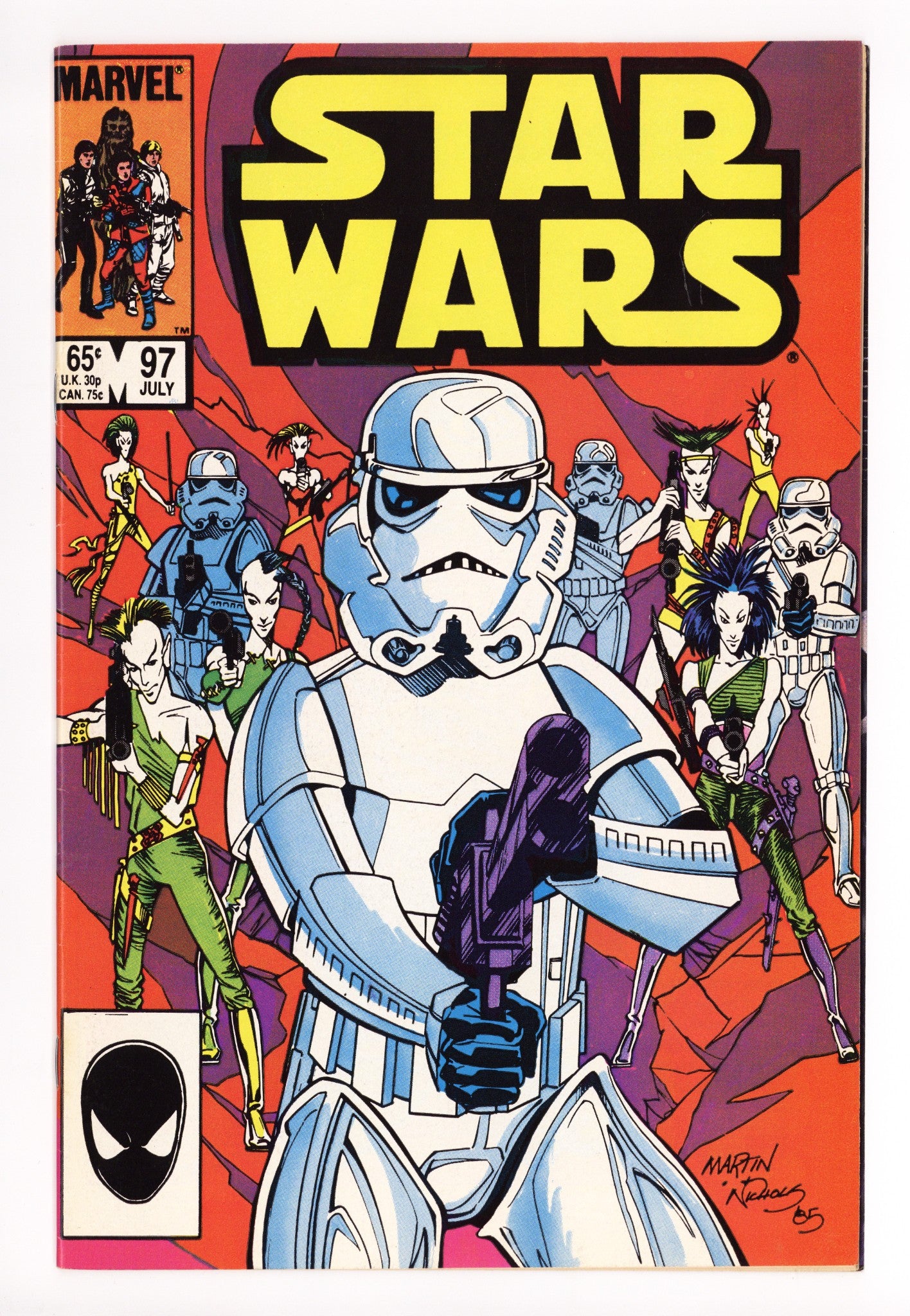 Star Wars Vol 1 97  FN/VF (7.0)   (1985)        