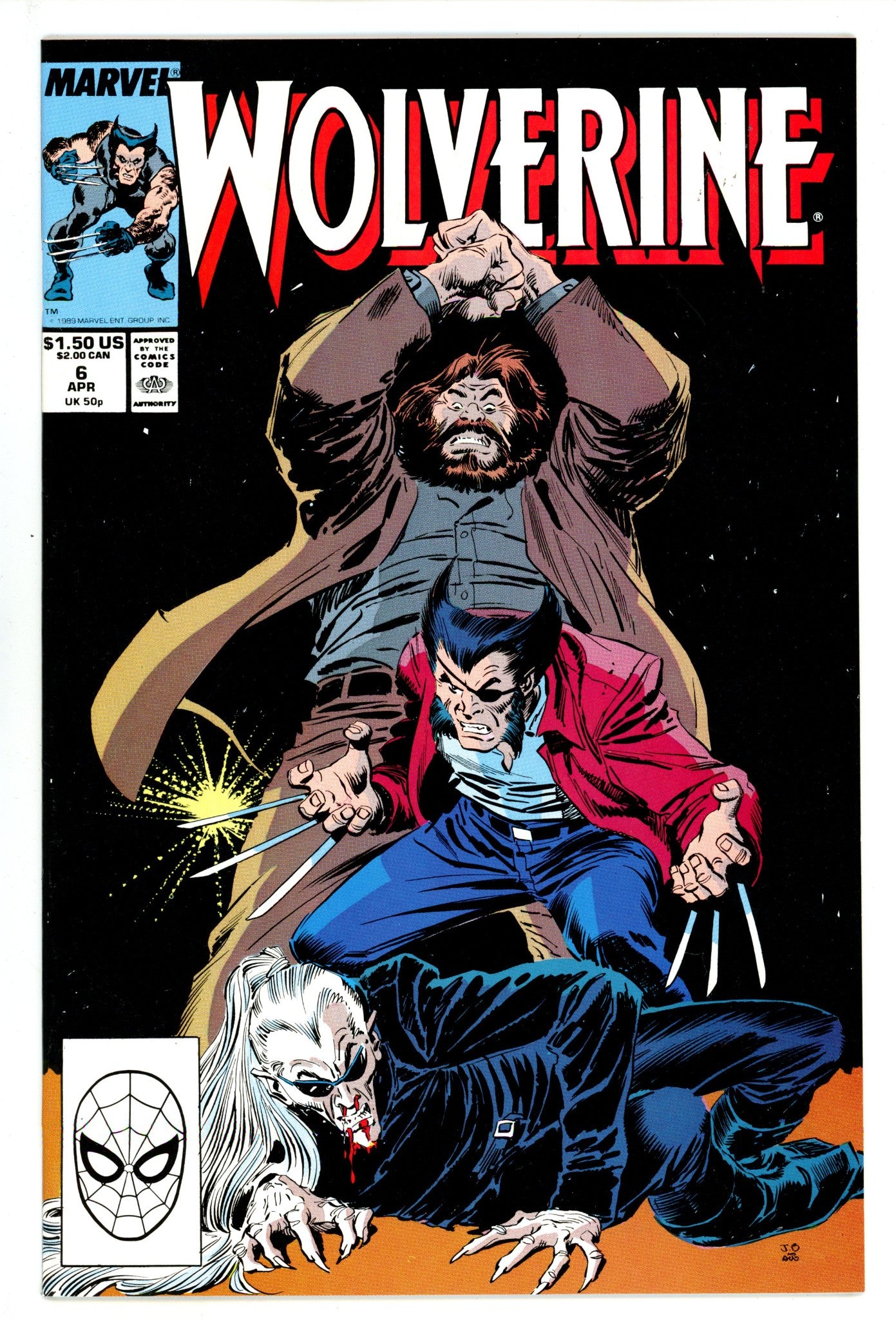 Wolverine Vol 2 6 VF/NM (9.0) (1989) 