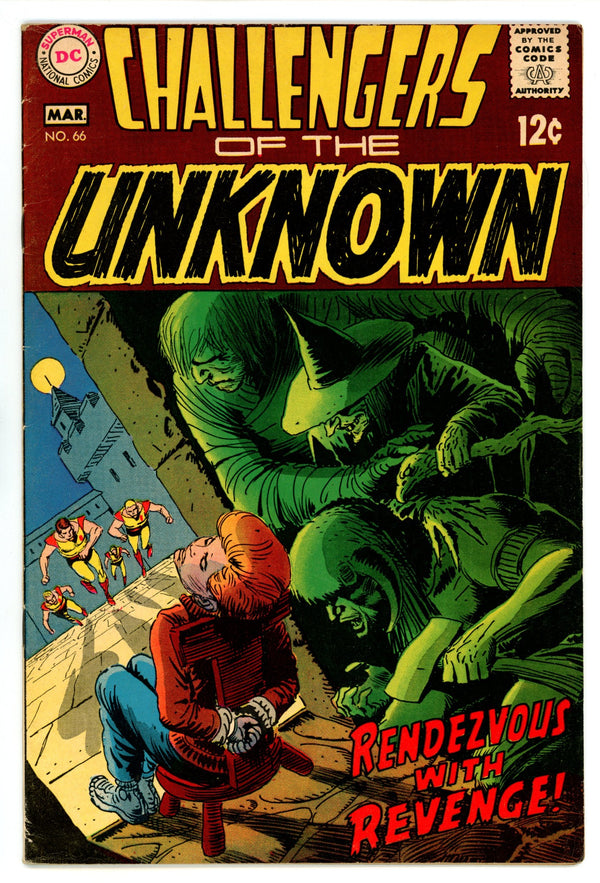 Challengers of the Unknown Vol 1 66 FN (6.0) (1969)