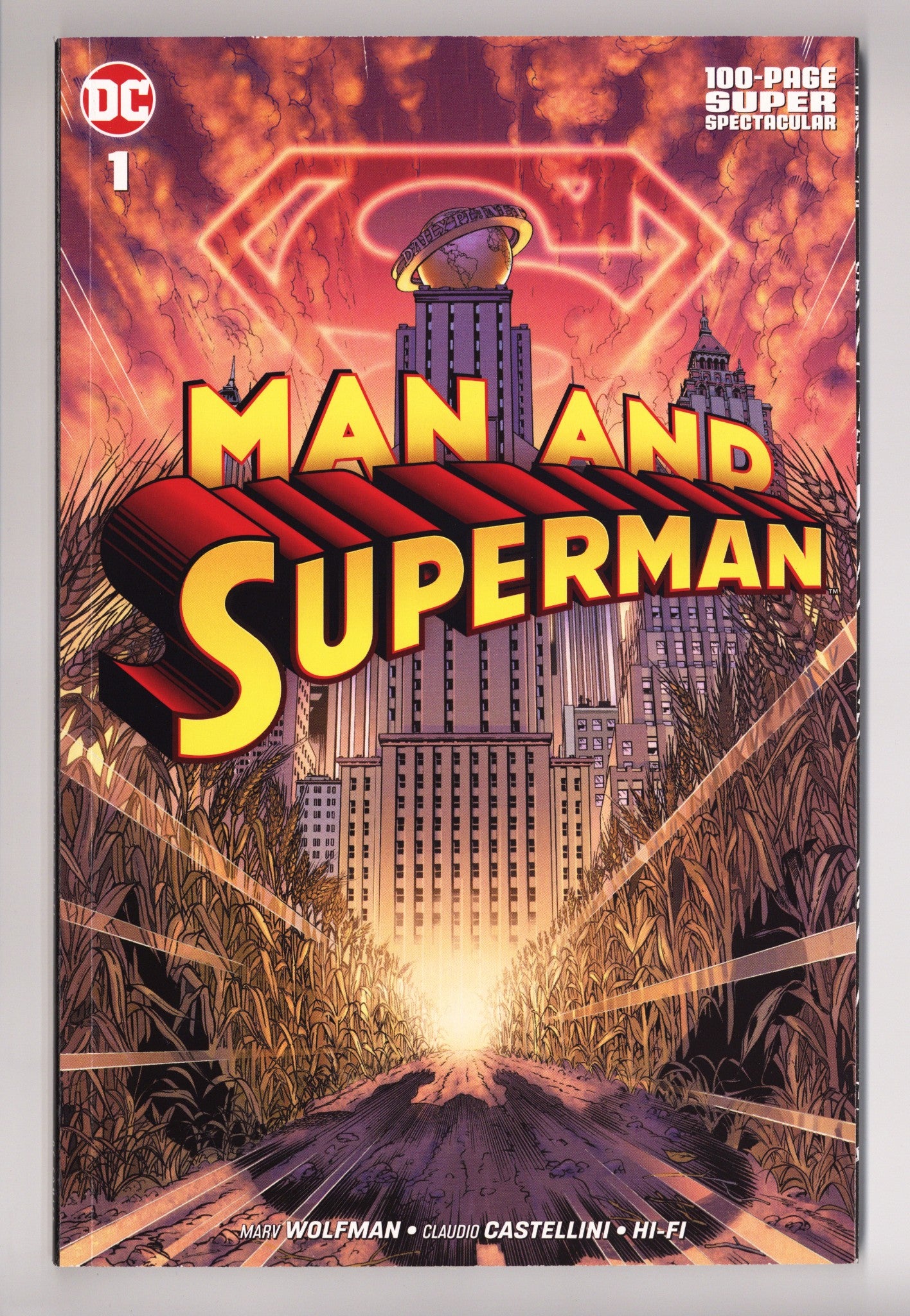 Man and Superman 100-Page Super Spectacular 1 High Grade (2019) 