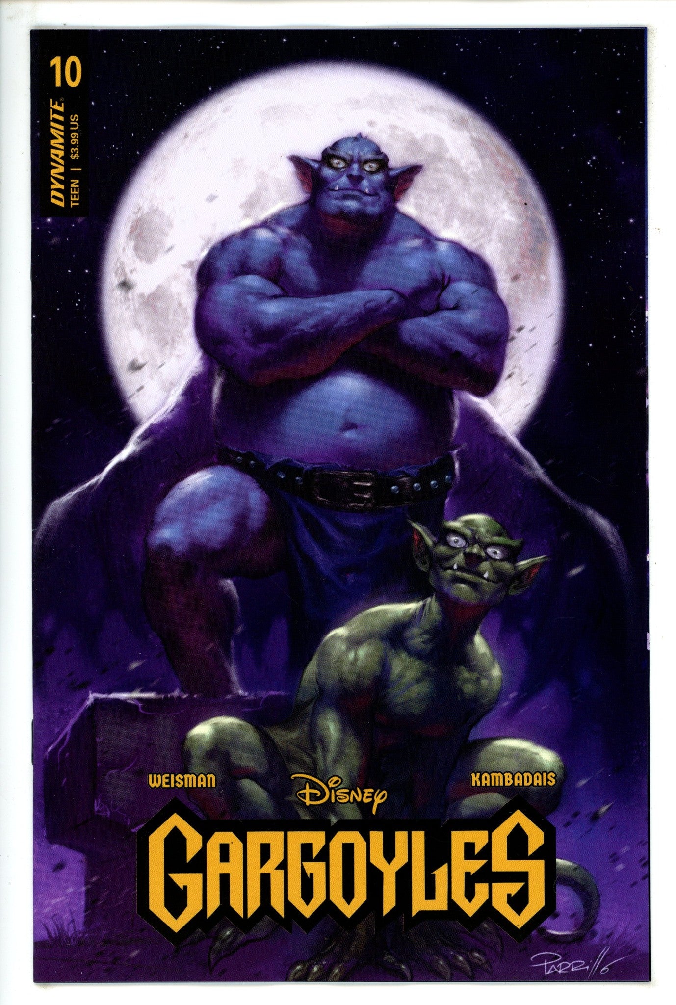 Gargoyles 10 Parrillo Variant (2023)