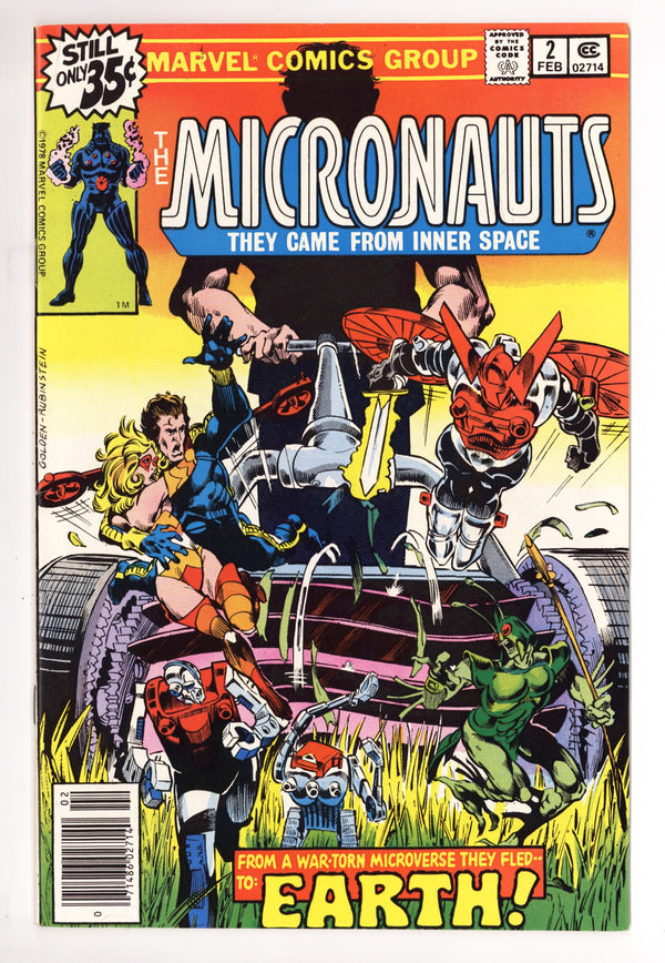 Micronauts Vol 1 2 Mid Grade (1979)