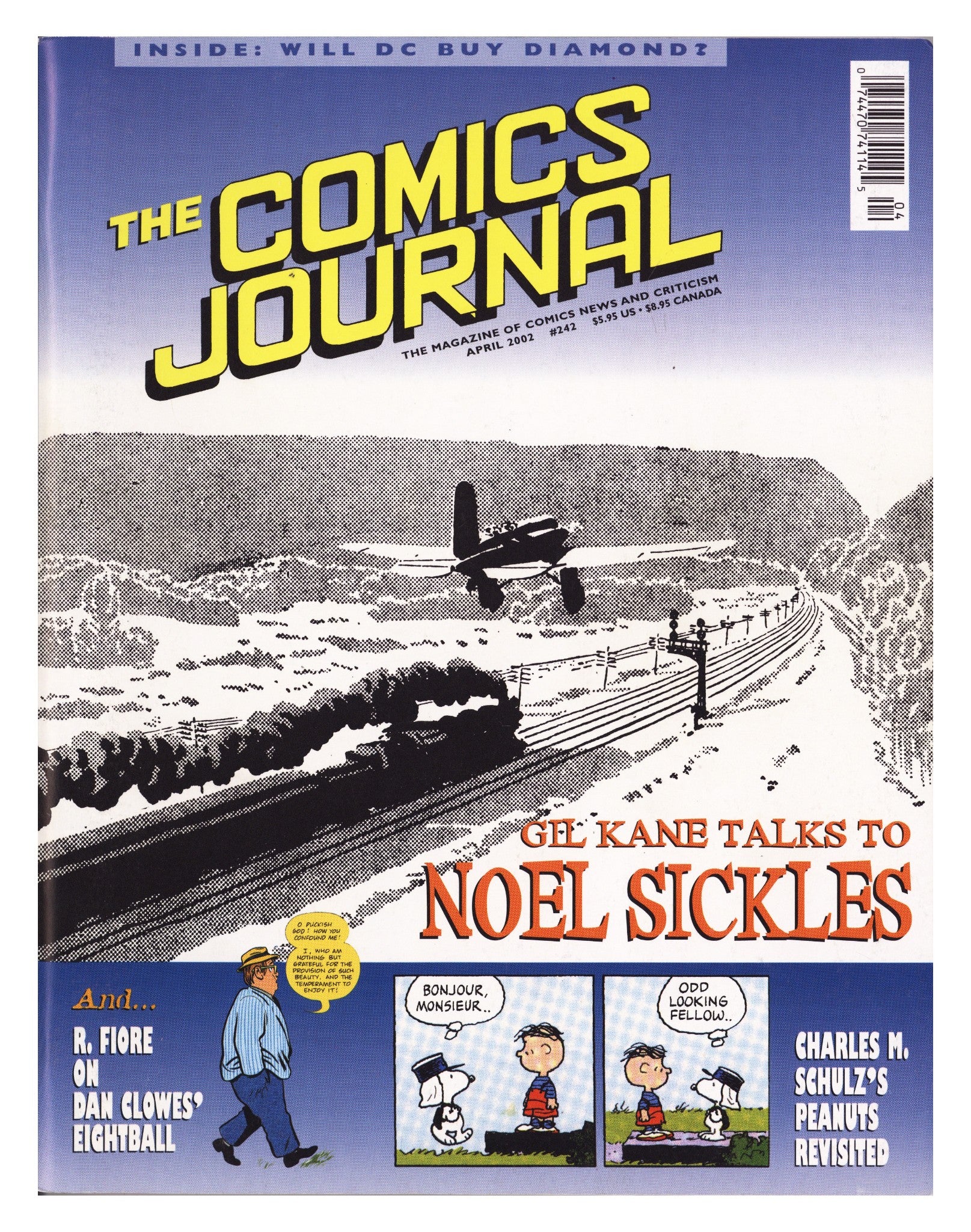 The Comics Journal 242 Mid Grade (2002) 