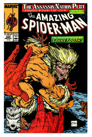 The Amazing Spider-Man Vol 1 324 VF+ (8.5) (1989)