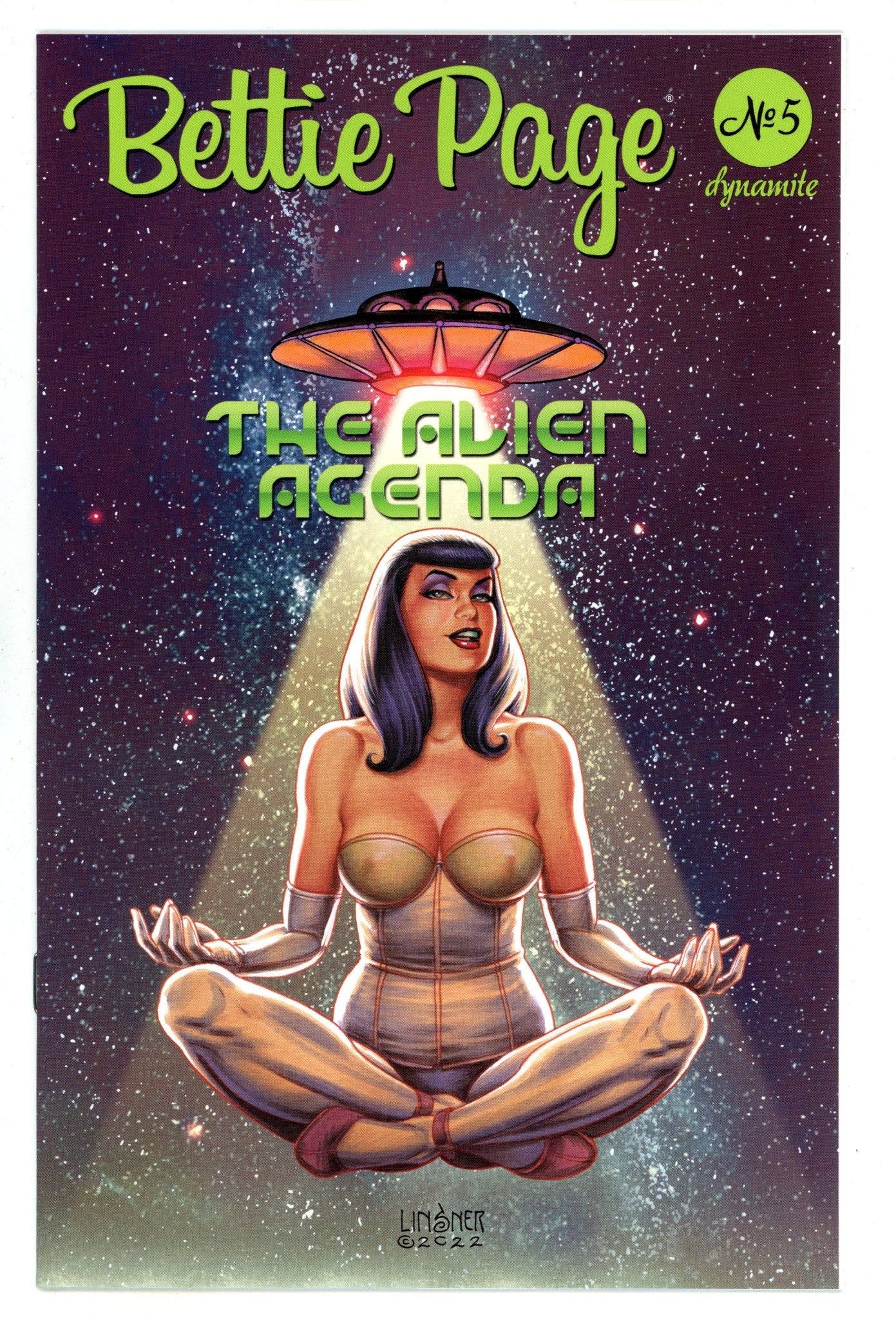 Bettie Page and the Alien Agenda 5 High Grade (2022) 