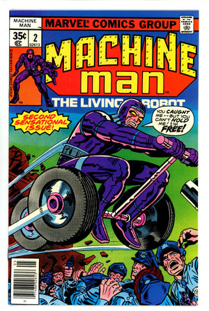 Machine Man Vol 1 2 NM- (1978)