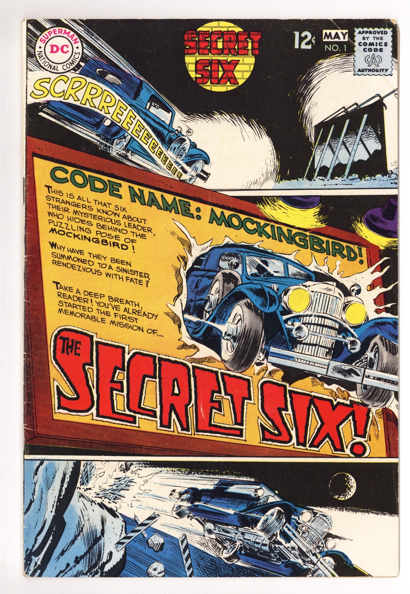 Secret Six Vol 1 1 VG/FN (5.0) (1968) 