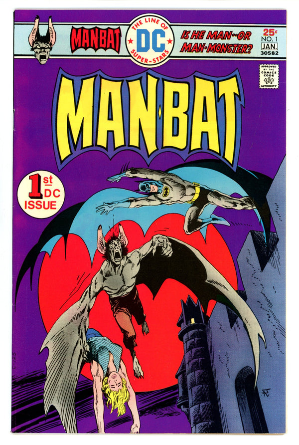 Man-Bat Vol 1 1 VF+ (8.5) (1975)