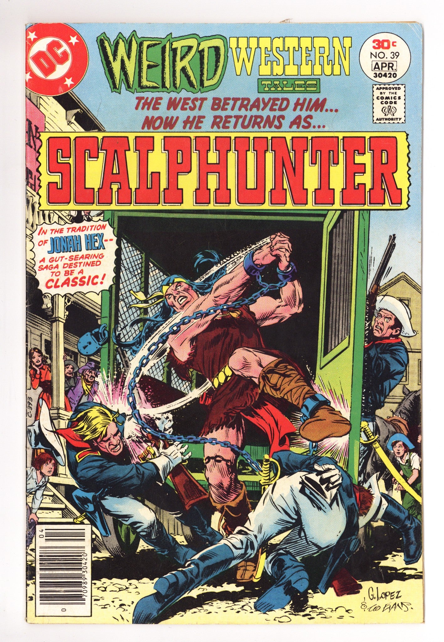 Weird Western Tales Vol 1 39 Mid Grade (1977) 