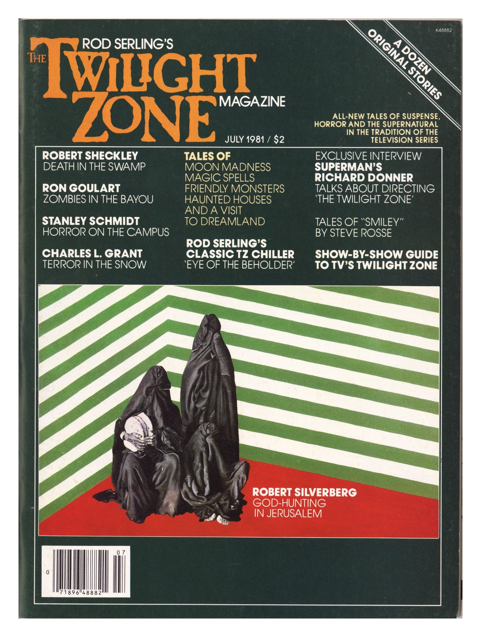 Rod Serling's Twilight Zone Magazine July Mid Grade (1981) 