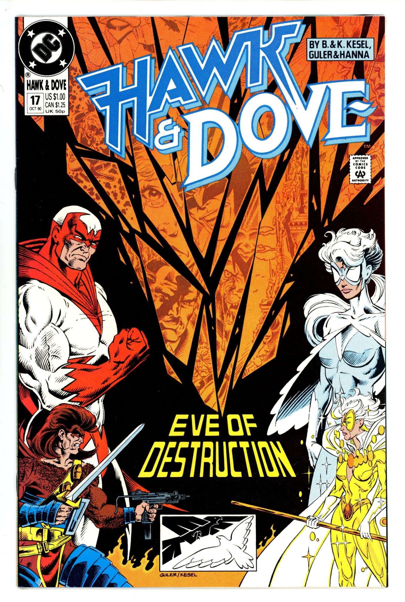 Hawk and Dove Vol 3 17 (1990)