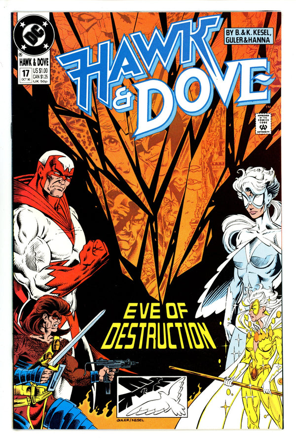 Hawk and Dove Vol 3 17 (1990)