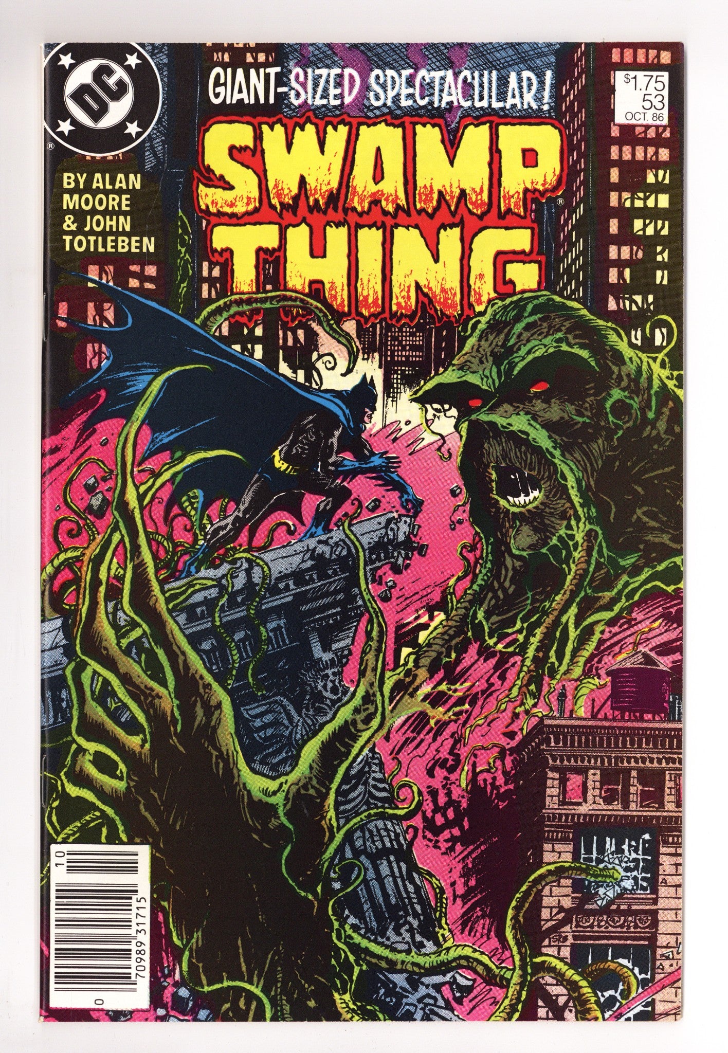 Swamp Thing Vol 2 53 VF/NM (9.0) (1986) Canadian Price Variant 