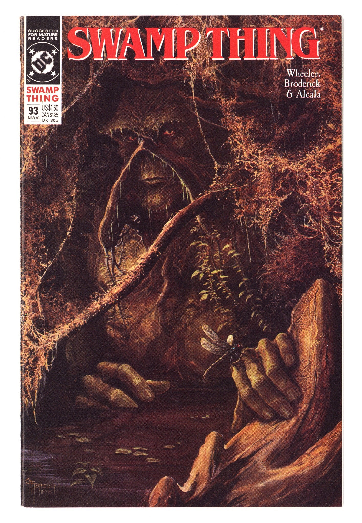 Swamp Thing Vol 2 93 High Grade (1990) 