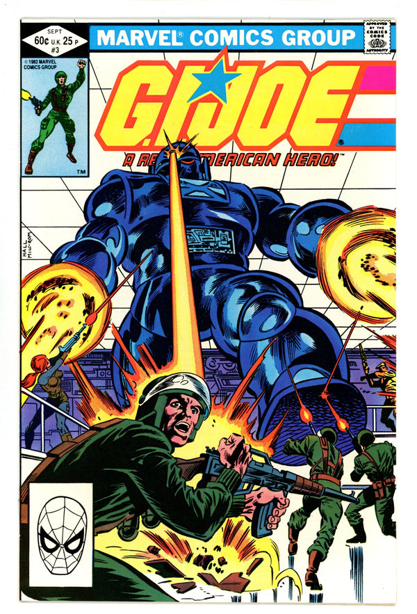 G.I. Joe, A Real American Hero 3 VF+ (8.5) (1982)
