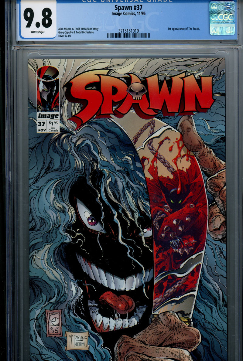 Spawn 37 CGC 9.8 (NM/M) (1995) 