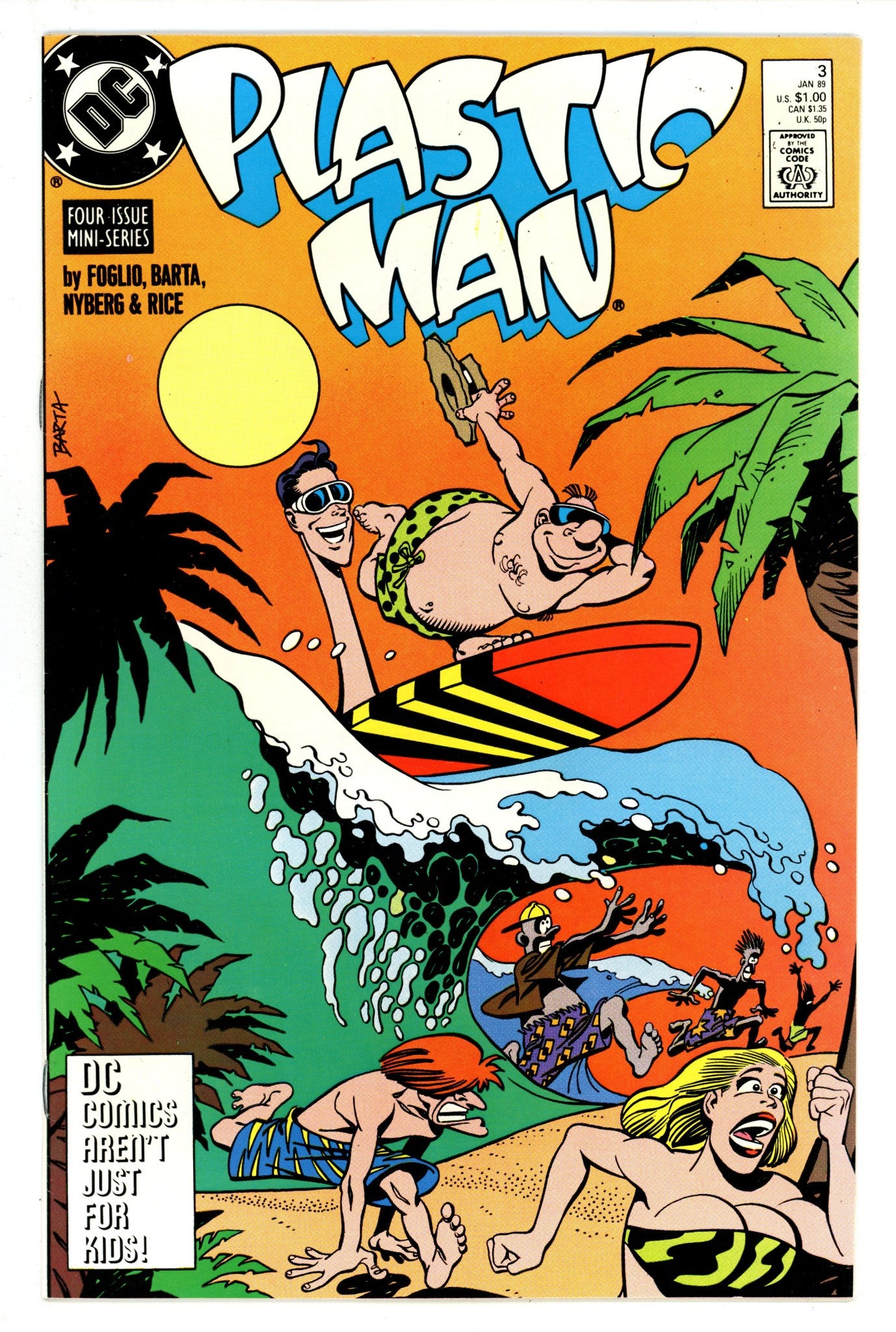 Plastic Man Vol 2 3 Mid Grade (1989) 