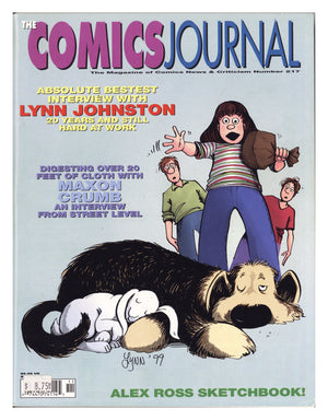 The Comics Journal 217 Mid Grade (1999) 