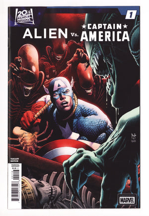 Alien Vs. Captain America 1 Siqueira Incentive NM (2025)