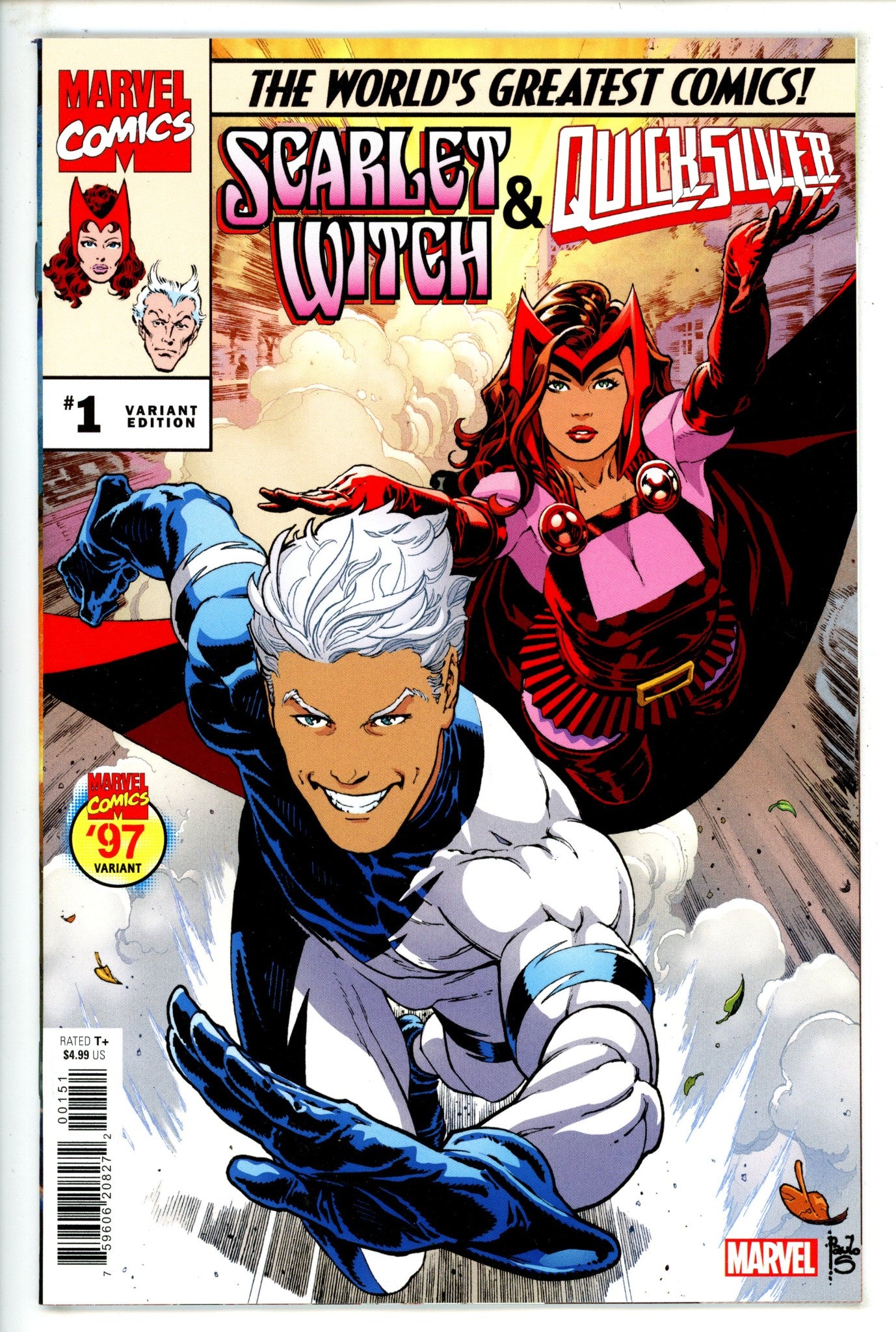 Scarlet Witch Quicksilver 1 Siqueira Variant (2024)