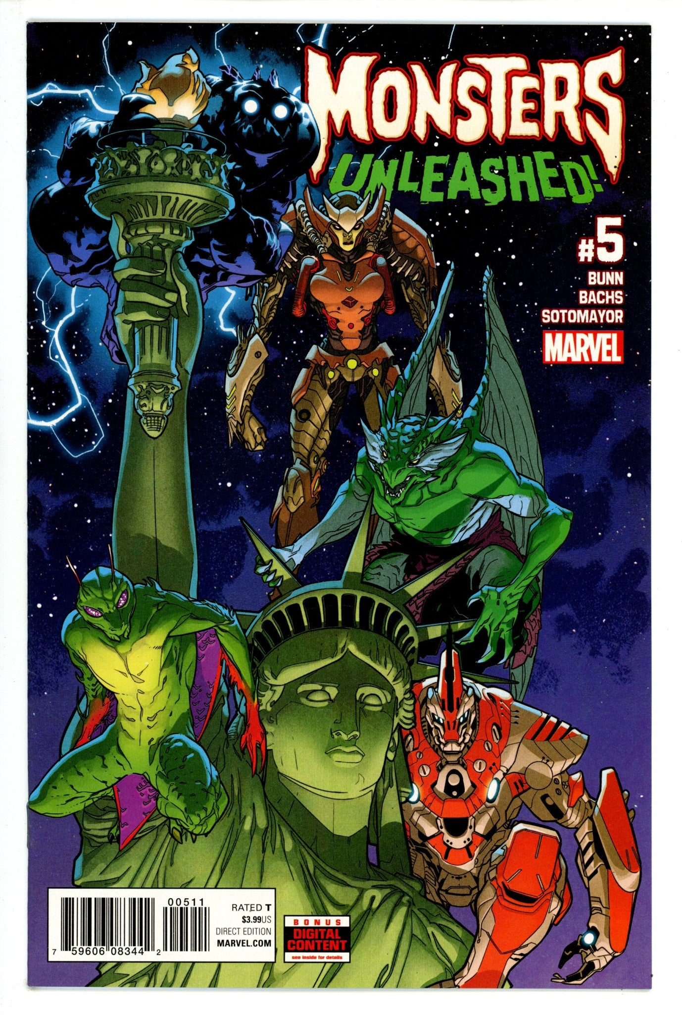 Monsters Unleashed 5 High Grade (2017) 