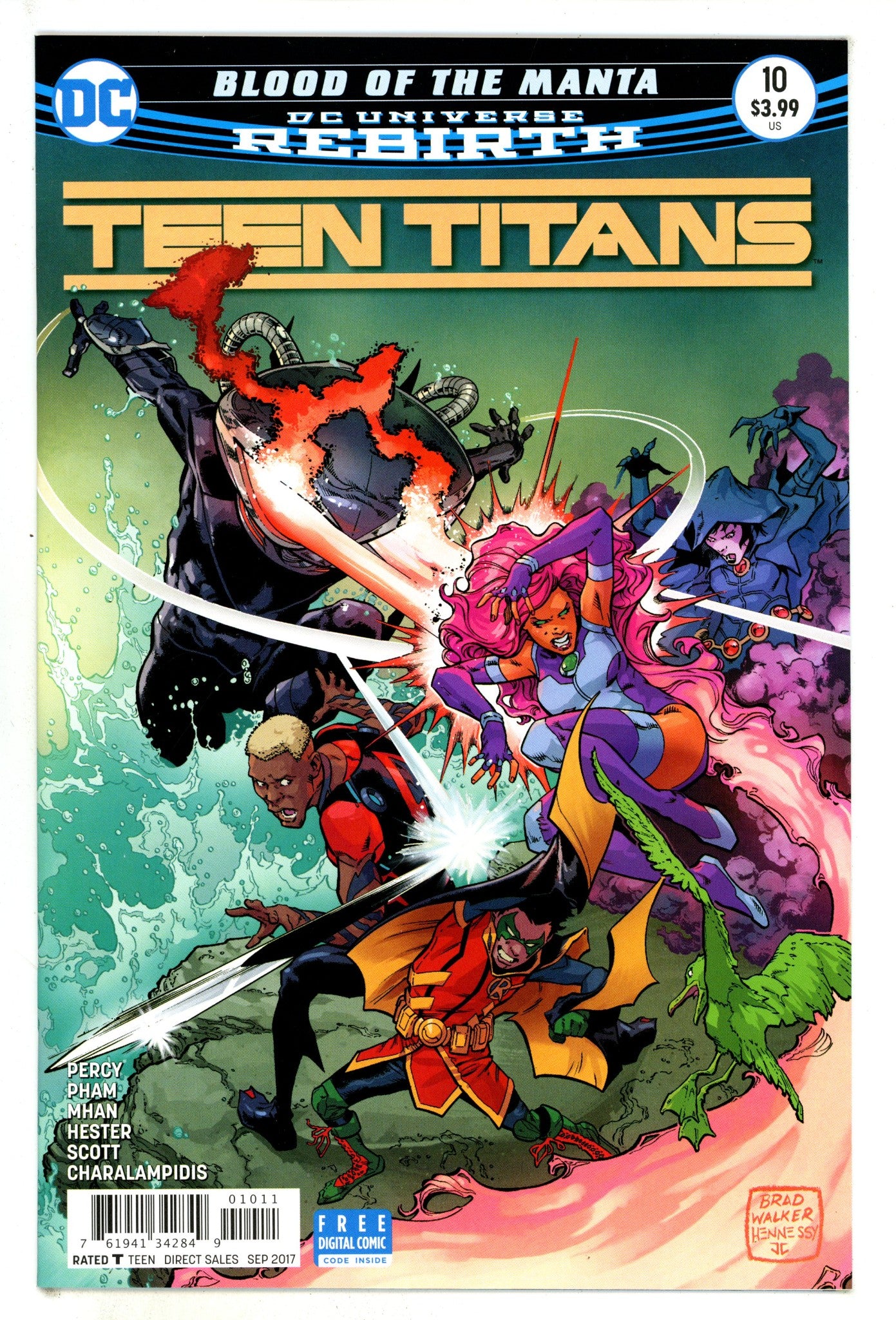 Teen Titans Vol 6 10 High Grade (2017) 