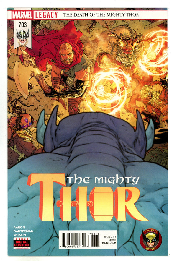 Mighty Thor Vol 2 703 High Grade (2018)