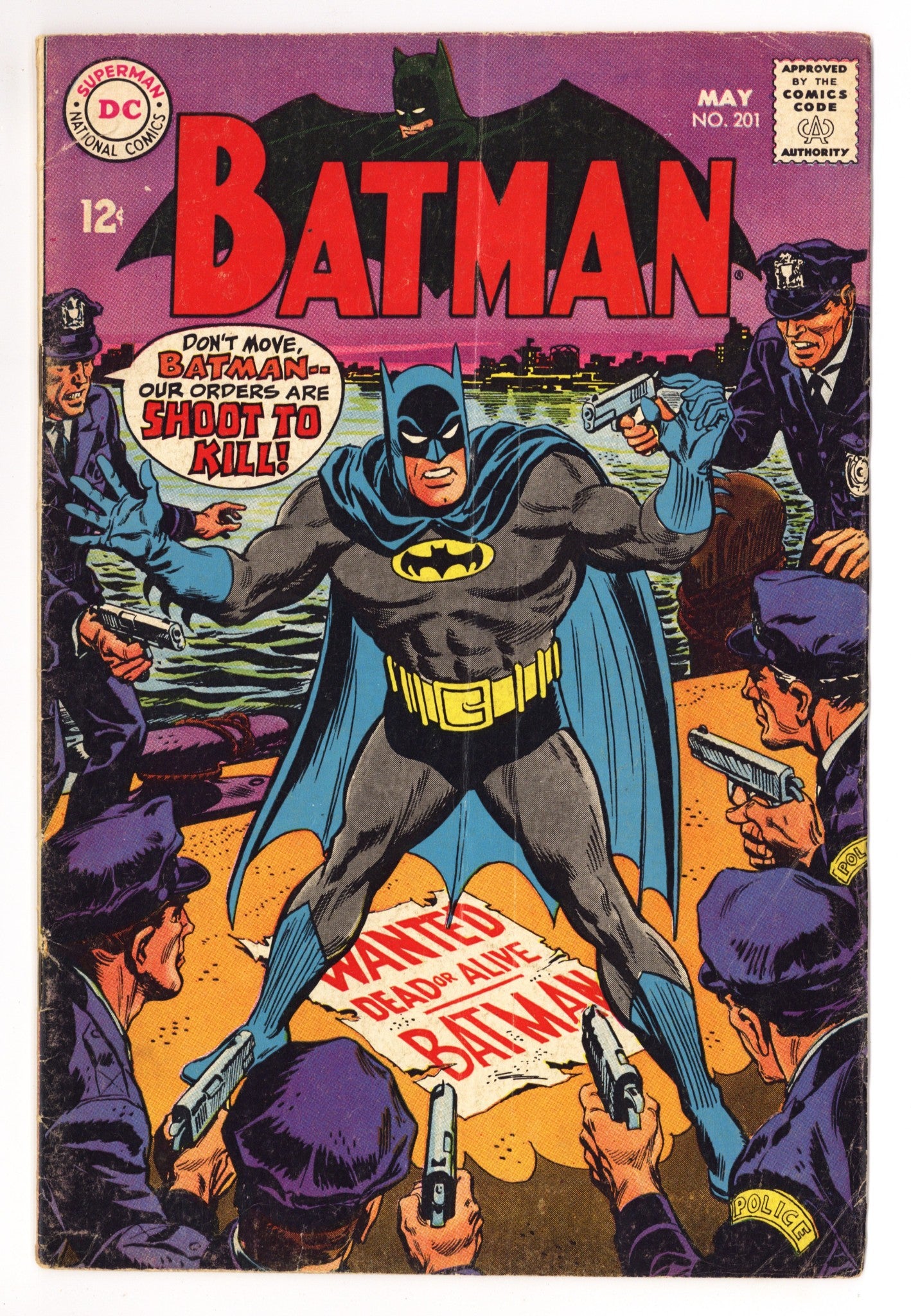 Batman Vol 1 201 VG (4.0) (1968) 