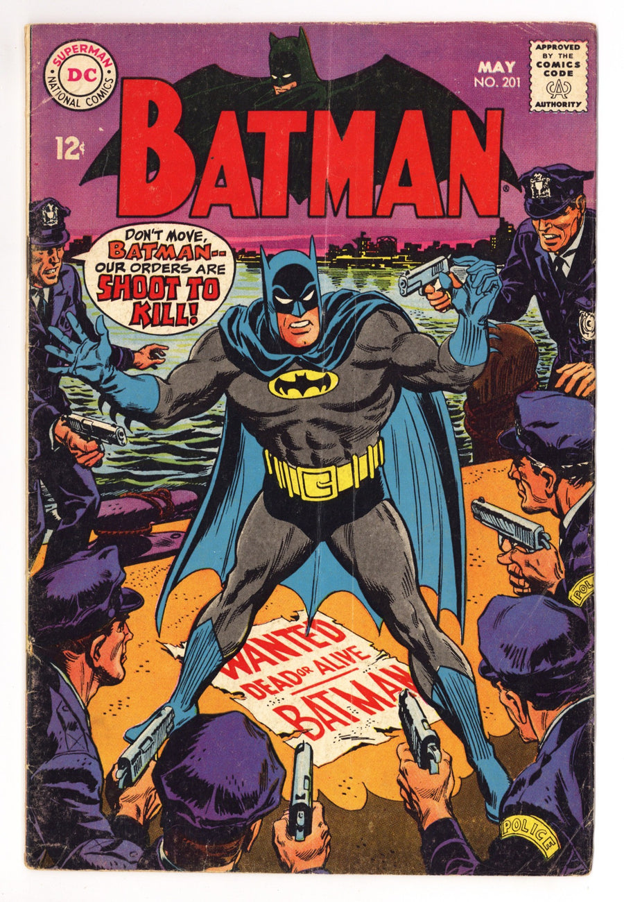 Batman Vol 1 201 VG (4.0) (1968) 