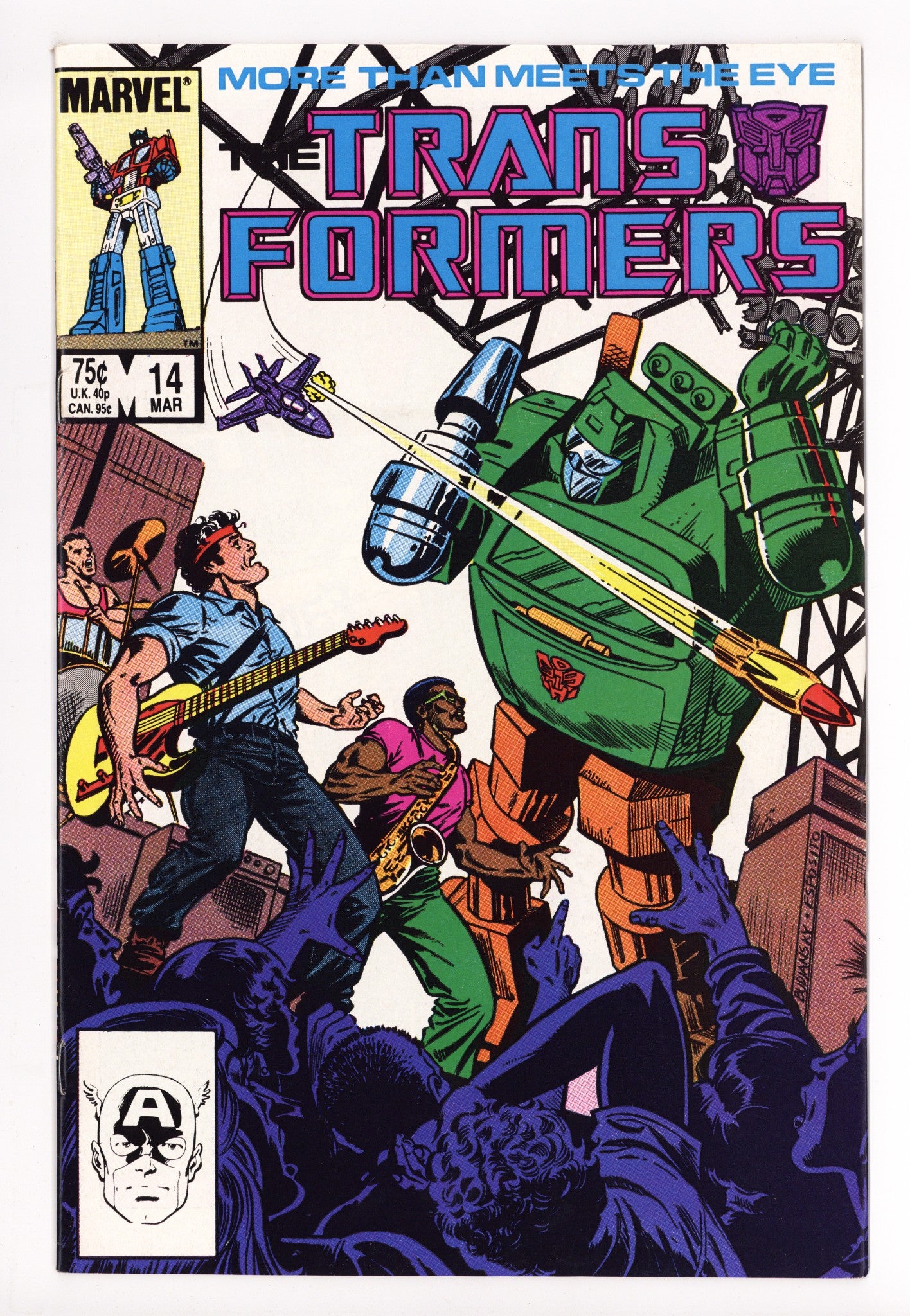 The Transformers 14 Mid Grade (1986) 