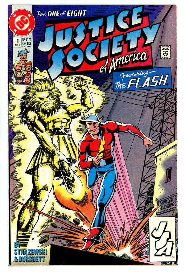 Justice Society of America Vol 1 1 Mid Grade (1991)