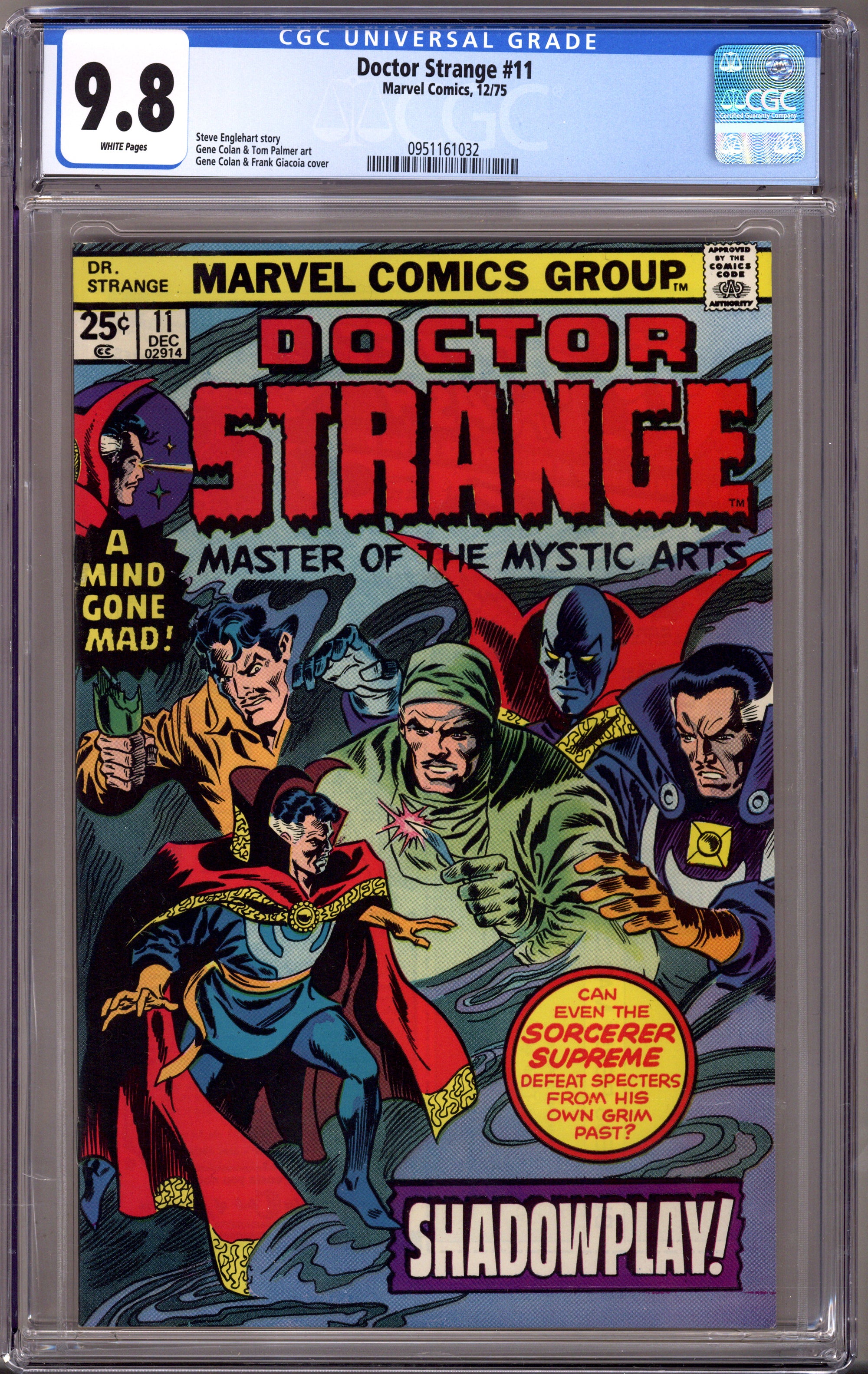 Doctor Strange Vol 2 11 CGC 9.8 (NM/M) (1975) 