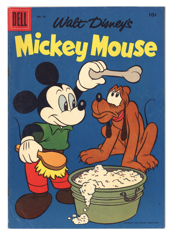 Walt Disney's Mickey Mouse 49 VG+ (4.5) (1956)
