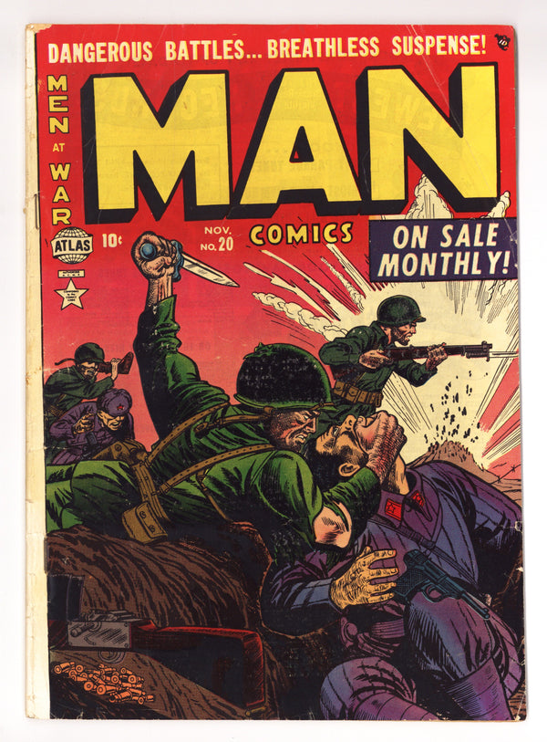 Man Comics 20 VG- (3.5) (1952)