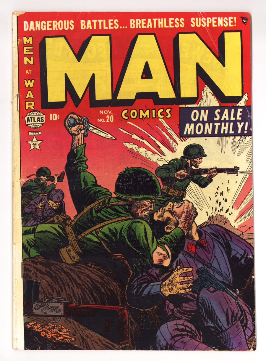Man Comics 20 VG- (3.5) (1952) 