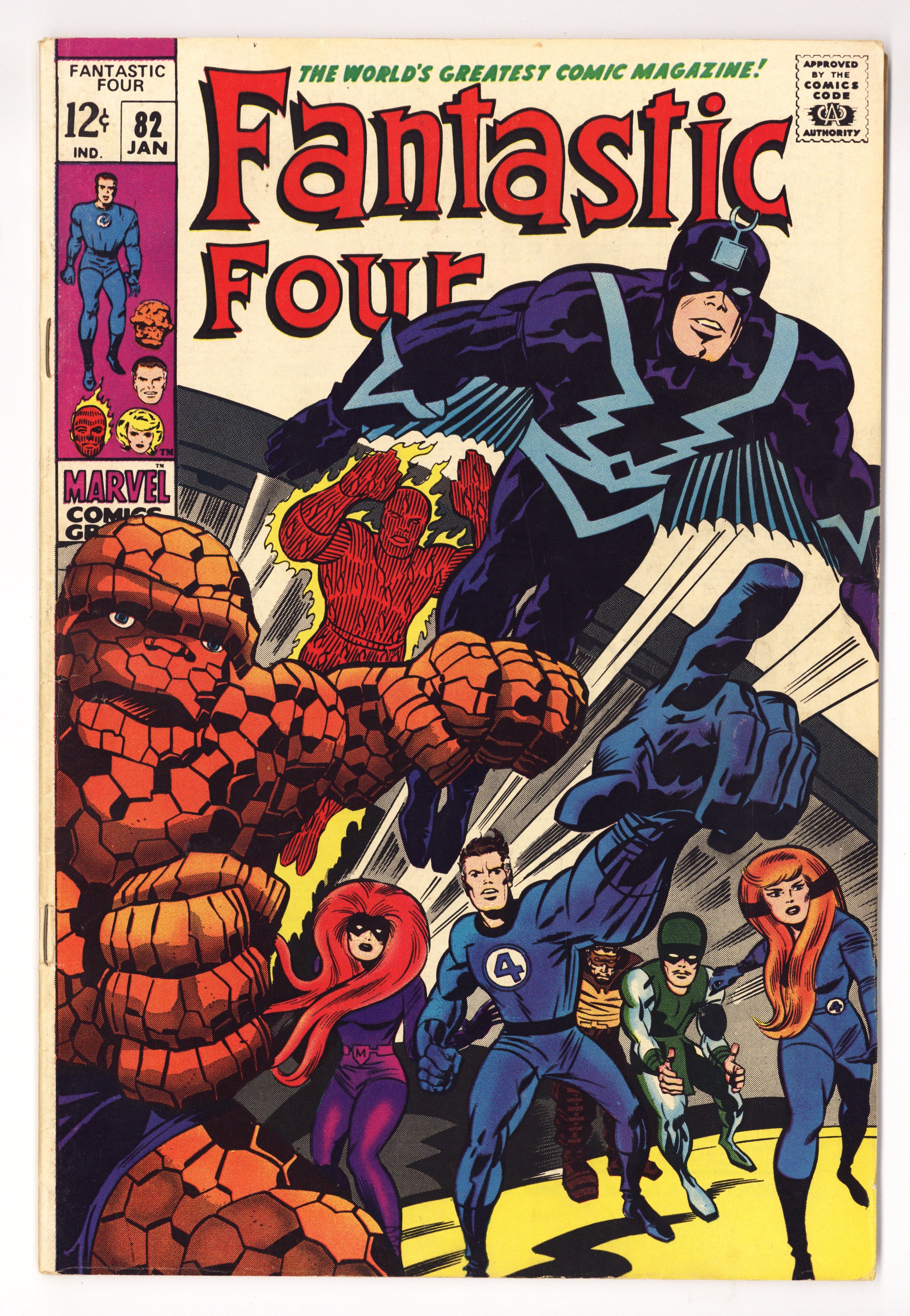 Fantastic Four Vol 1 82  VG/FN (5.0)   (1969)        
