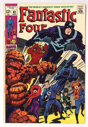 Fantastic Four Vol 1 82  VG/FN (5.0)   (1969)