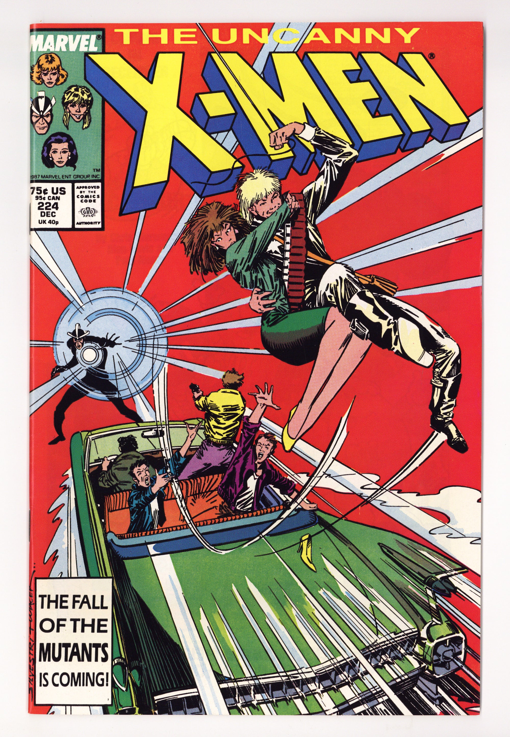 The Uncanny X-Men Vol 1 224 High Grade (1987) 