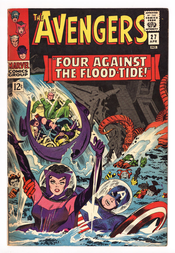 The Avengers Vol 1 27 FN+ (6.5) (1966)