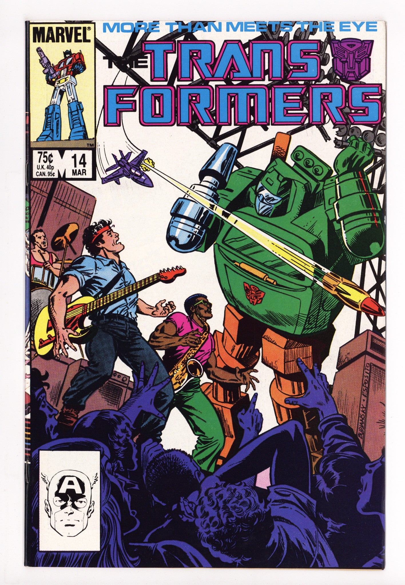 The Transformers 14 High Grade (1986) 