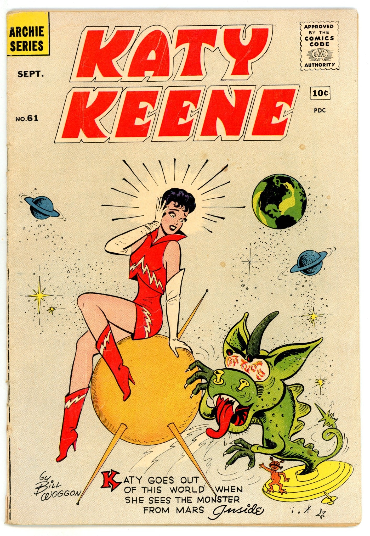 Katy Keene Comics 61 GD/VG (3.0) (1961) 