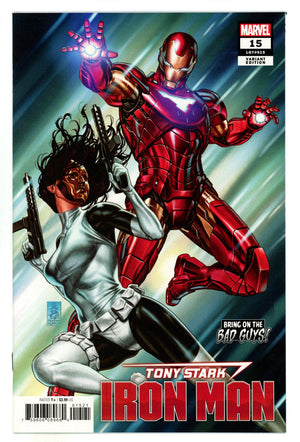 Tony Stark: Iron Man 15 (615) High Grade (2019) Brooks Variant