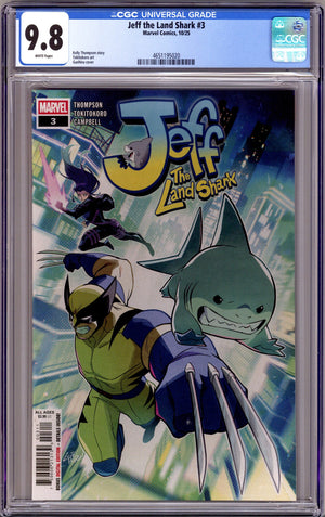 Jeff the Land Shark 3 CGC 9.8 (NM/M) (2025) 