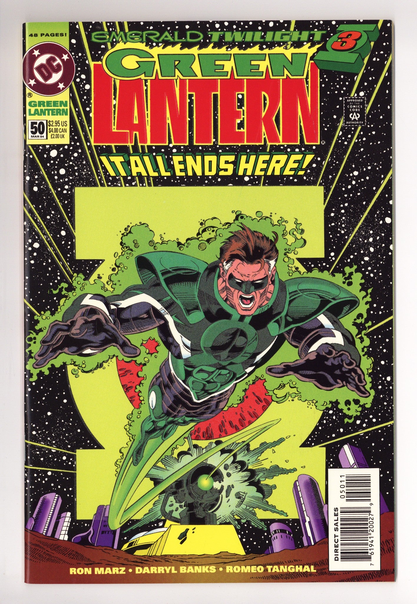 Green Lantern Vol 3 50 VF+ (8.5) (1994) 